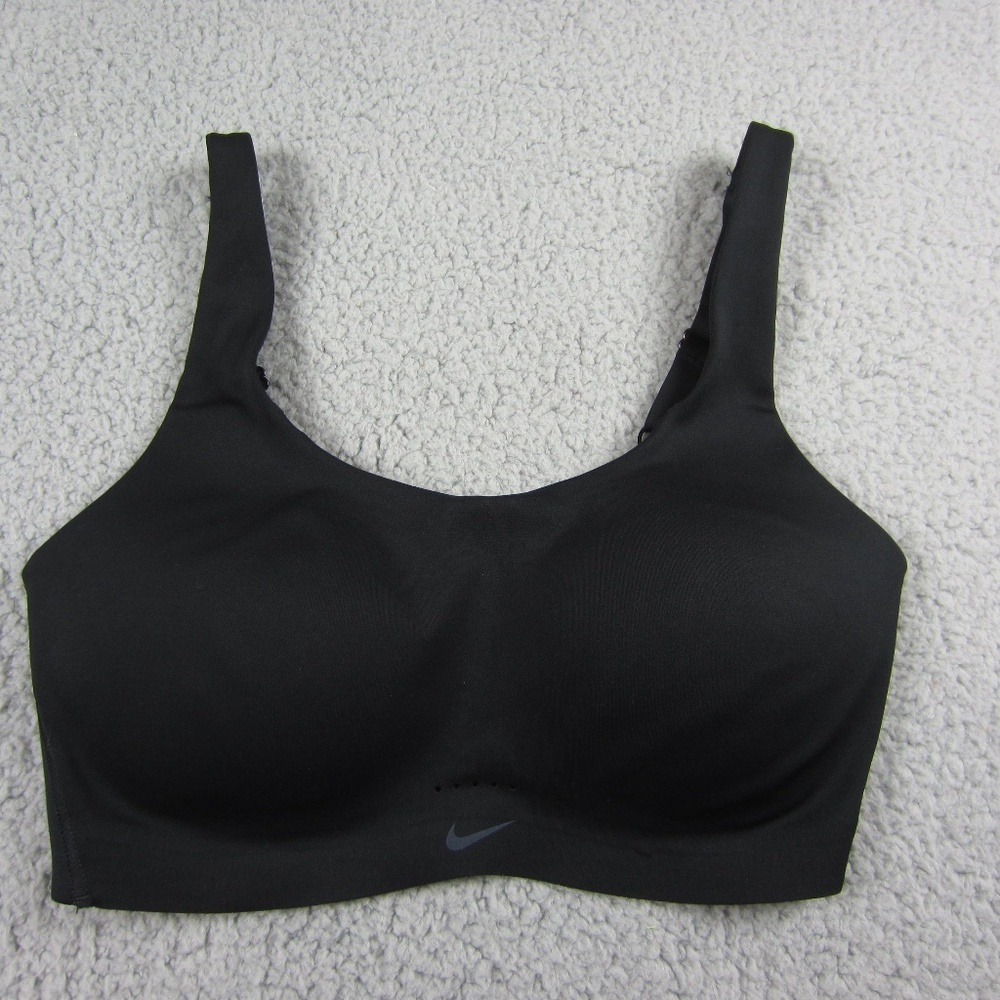 Nike DRI-FIT Sport Bra womens XS Black Stretchy Comfy Gym Yoga Run Comfy